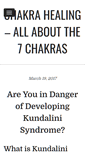 Mobile Screenshot of chakrahealing.com